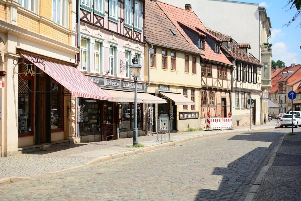 Schoene Ferienwohnung Mit Zwei Schlafzimmern Quedlinbourg Extérieur photo