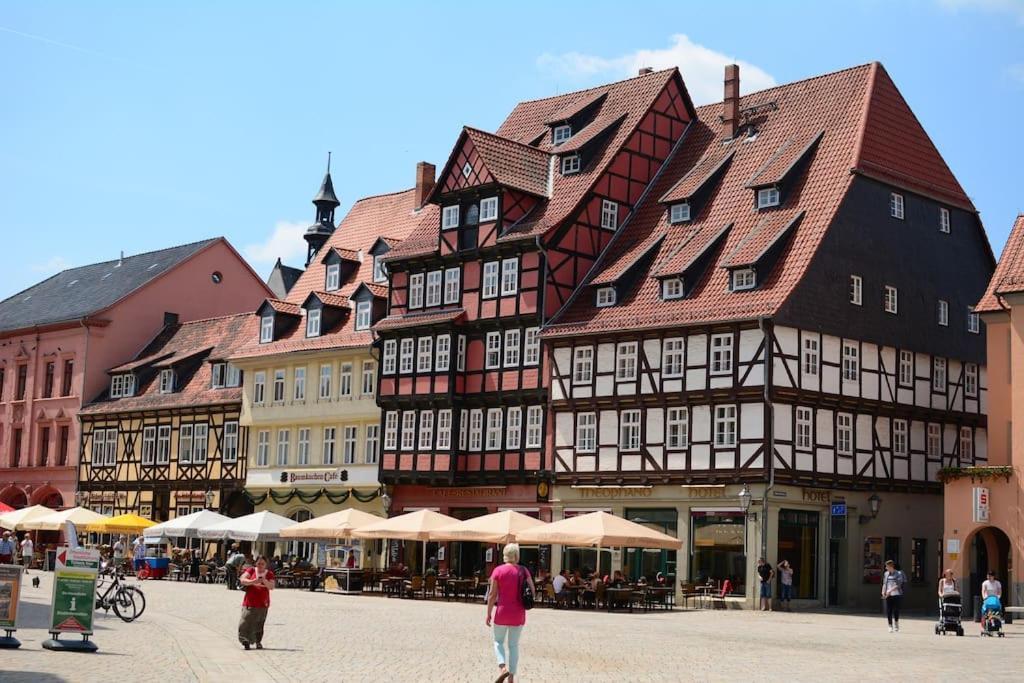 Schoene Ferienwohnung Mit Zwei Schlafzimmern Quedlinbourg Extérieur photo