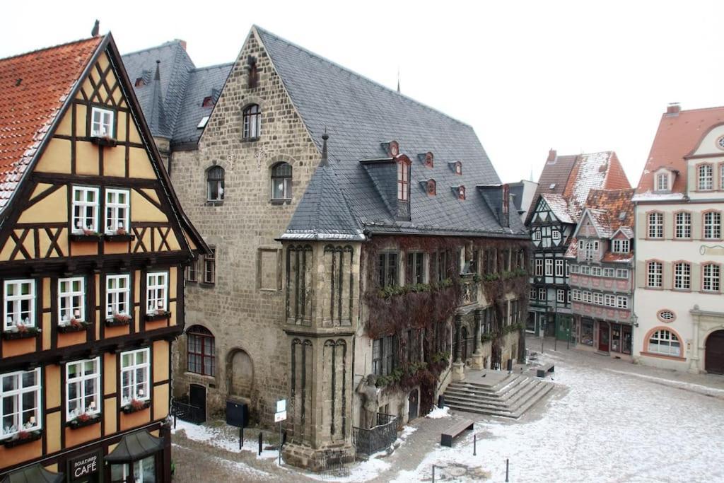 Schoene Ferienwohnung Mit Zwei Schlafzimmern Quedlinbourg Extérieur photo