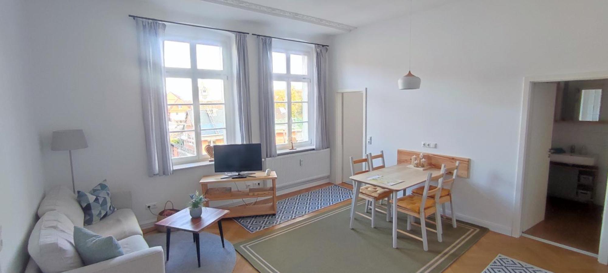 Schoene Ferienwohnung Mit Zwei Schlafzimmern Quedlinbourg Extérieur photo